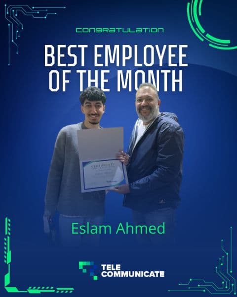 Employee of the Month — Honor 1
